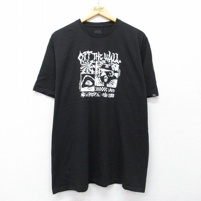 VANS（ヴァンズ） XL/古着 バンズ 半袖 ブランド Tシャツ メンズ