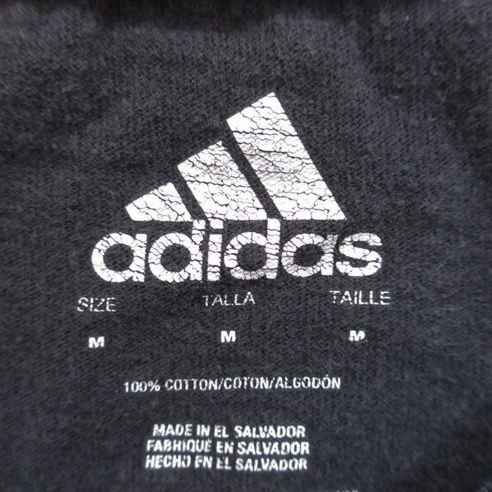 L 古着 アディダス Adidas 半袖 ブランド Tシャツ メンズ ワンポイントロゴ 王冠 ボール コットン クルーネック 黒 ブラック 22apr07 中古 Tsbd 古着屋rushout 通販 Yahoo ショッピング