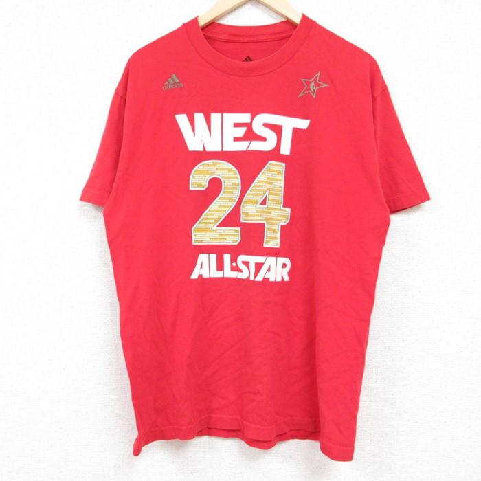 L/古着 アディダス adidas 半袖 ブランド Tシャツ メンズ NBA 
