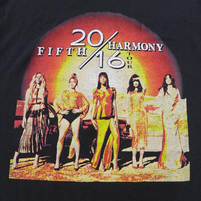 Xl 古着 半袖 ロック バンド Tシャツ フィフスハーモニー コットン クルーネック 黒 ブラック jul03 中古 メンズ Tsrk 古着屋rushout 通販 Yahoo ショッピング