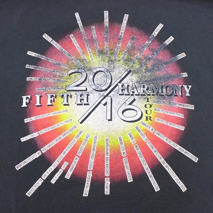 Xl 古着 半袖 ロック バンド Tシャツ フィフスハーモニー コットン クルーネック 黒 ブラック jul03 中古 メンズ Tsrk 古着屋rushout 通販 Yahoo ショッピング