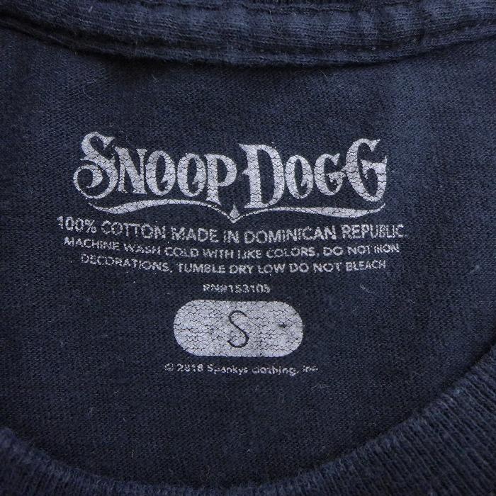 S/古着 半袖 ヒップホップ ラップ Tシャツ スヌープドッグ 犬 ジン 