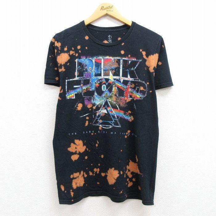 M/古着 半袖 ロック バンド Tシャツ メンズ ピンクフロイド コットン 