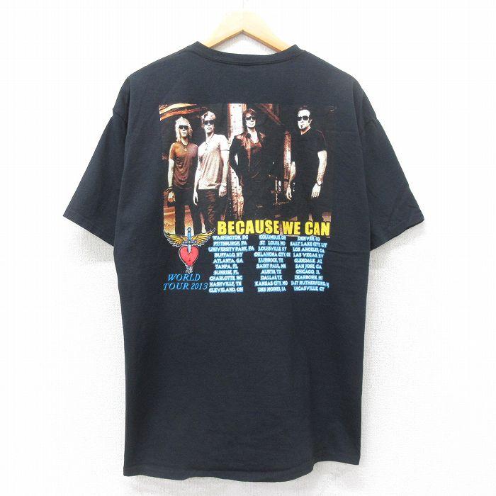 古着 90S バンドTシャツ ボン・ジョビTシャツ ヘインズタグ