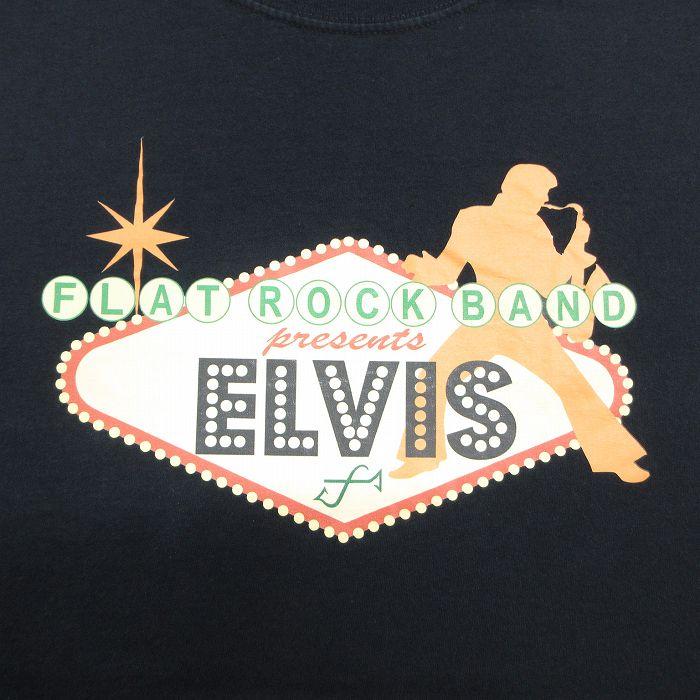 【Elvis Presley】 バンドT USA 50/50 ブラック L 楽天市場】90s ☆ エルビス プレスリー 大判 プリント Tシャツ