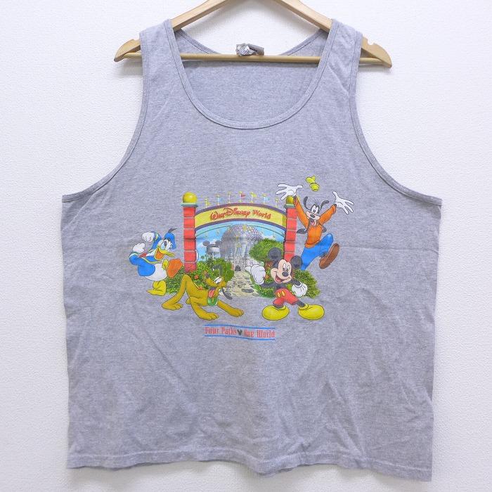 Xl 古着 ビンテージ タンクトップ 00s ディズニー Disney ミッキー Mickey Mouse プルート グレー 霜降り jun19 中古 メンズ Tstp 古着屋rushout 通販 Yahoo ショッピング