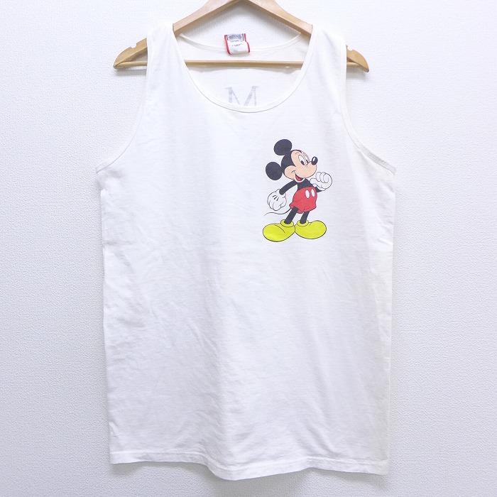 出産祝い トップス 古着ビンテージタンクトップ90sディズニーミッキーコットン白 L 古着 ビンテージ タンクトップ 90s ディズニー Disney ミッキー Mickey Mouse コットン 白 ホワイト jun23 中古 メンズ Www Threeriversofs Com