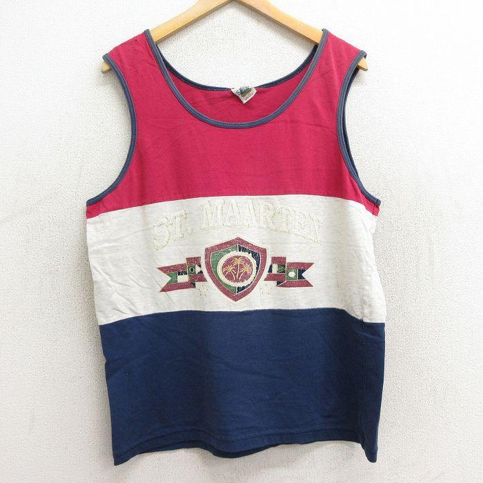 未使用 ビンテージ 1999レッチリ ダック タンクトップ XL/古着 ビンテージ タンクトップ メンズ 90s シントマールテン マルチ