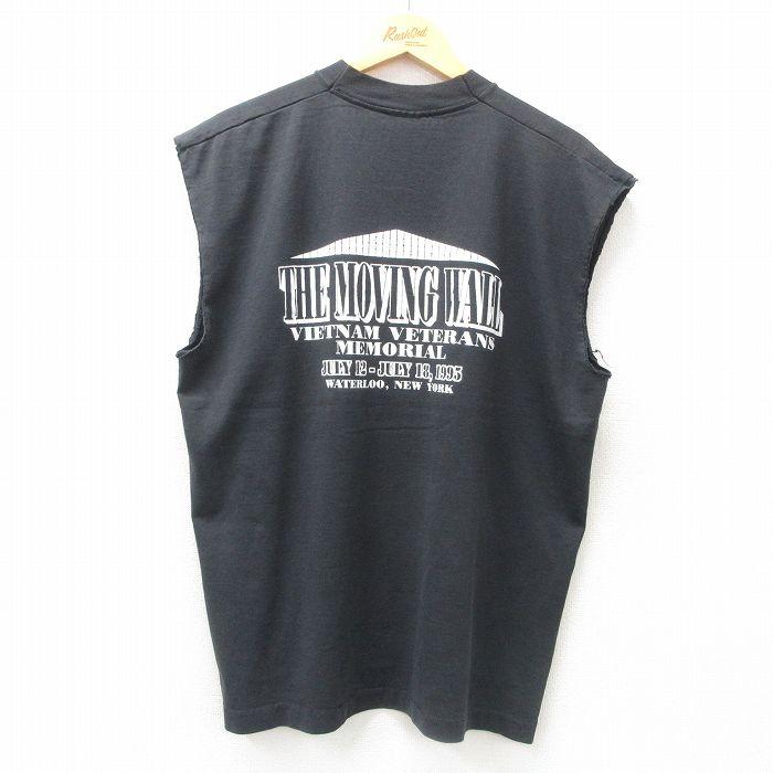 Mia XL/古着 ノースリーブ ビンテージ Tシャツ メンズ 90s POW MIA