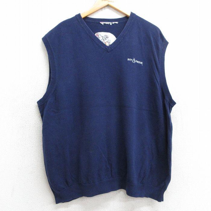 XL/古着 ノースリーブ Tシャツ メンズ SITPROUD 大きいサイズ コットン