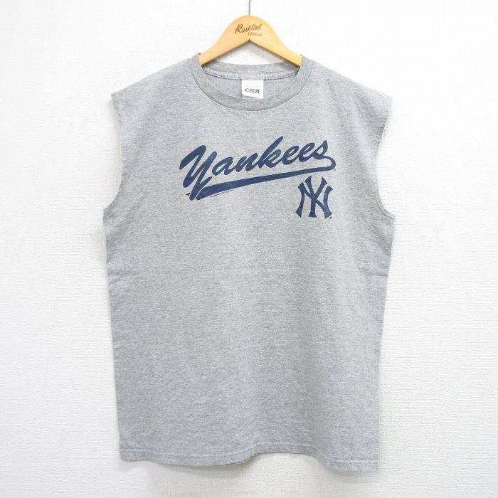 MLB XL/古着 ノースリーブ ビンテージ Tシャツ メンズ 00s MLB