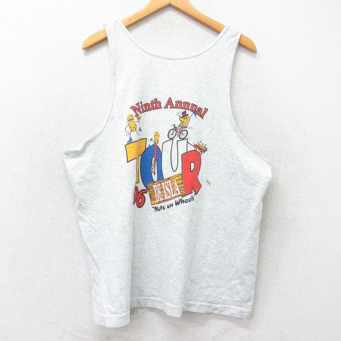 XL/古着 フルーツオブザルーム ビンテージ タンクトップ メンズ 90s