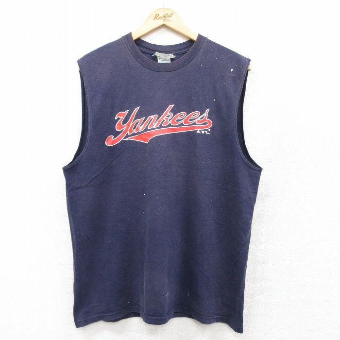 adidas（アディダス） L/古着 ノースリーブ ビンテージ Tシャツ メンズ 