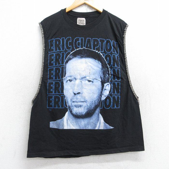 L/古着 ノースリーブ FURST CF KIND ビンテージ ロック バンド Tシャツ