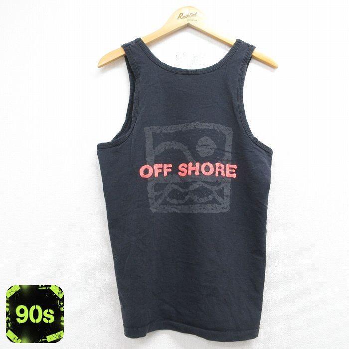 SHORE M/古着 ビンテージ タンクトップ メンズ 90年代 90s OFF SHORE