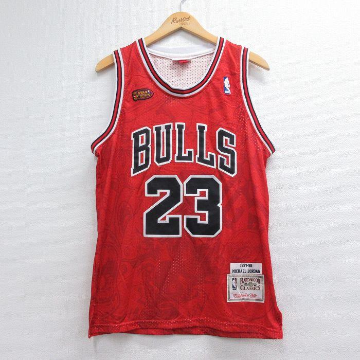 NBA M/古着 ビンテージ タンクトップ メンズ シカゴブルズ マイケル