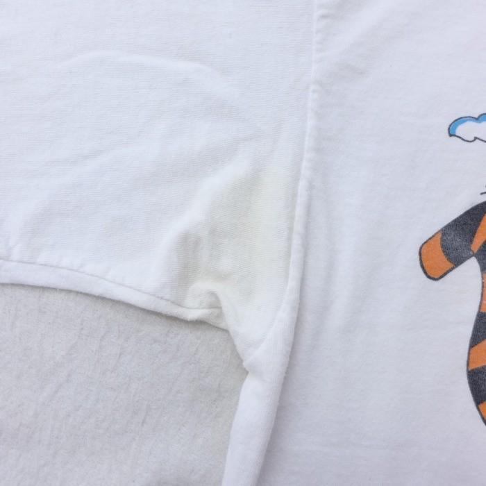 L 古着 半袖 ビンテージ Tシャツ 80s くまのプーさん ティガー コットン クルーネック 白 ホワイト may14 中古 メンズ Tsv 古着屋rushout 通販 Yahoo ショッピング