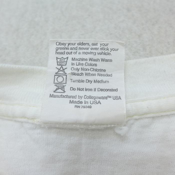 Xl 古着 半袖 ビンテージ Tシャツ 90s カートゥーンネットワーク キャラ 刺繍 コットン クルーネック 白 ホワイト jun16 中古 メンズ Tsv 古着屋rushout 通販 Yahoo ショッピング