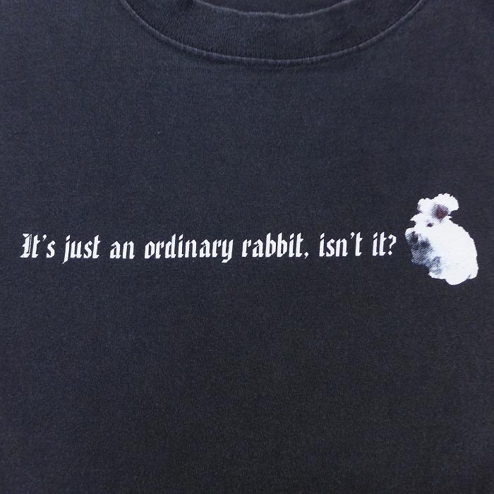 Xl 古着 半袖 ビンテージ Tシャツ 00s 映画 モンティパイソンアンドホーリーグレイル 殺人ウサギ コットン クルーネック 黒 ブラック Spe jun17 中古 メン Tsv 古着屋rushout 通販 Yahoo ショッピング