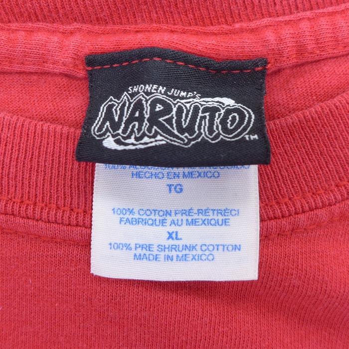 XL/古着 半袖 ビンテージ Tシャツ s アニメ NARUTO ナルト疾風伝