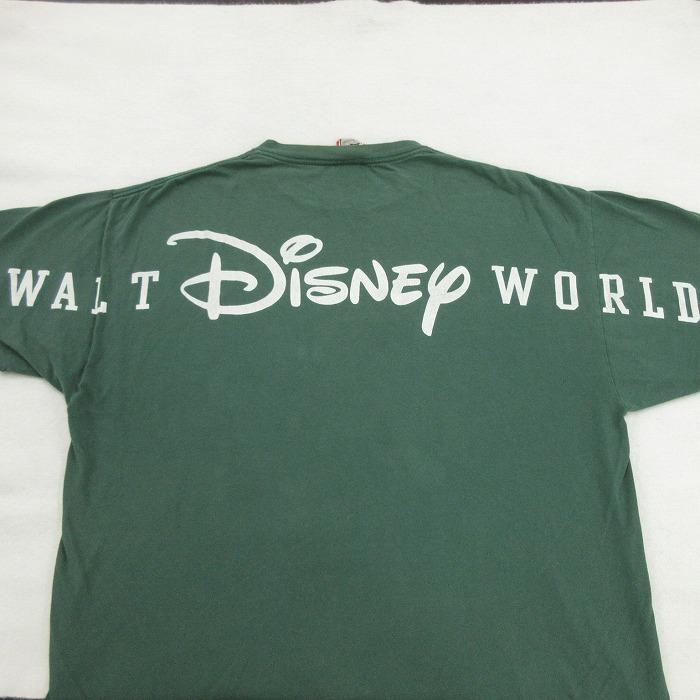 90sビンテージusa製disneyミッキー95バックロゴtシャツ緑l Xl Bhinternalmedicine Com