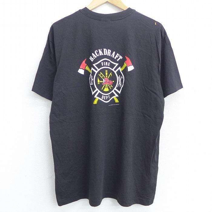 Hanes XL/古着 ヘインズ 半袖 ビンテージ Tシャツ メンズ 90s 映画 