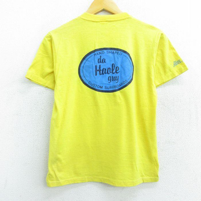 S 古着 ラッセル 半袖 ビンテージ Tシャツ メンズ 80s Haole Guy ジムフィリップス クルーネック 黄 イエロー Spe 22jun14 中古 Tsv2559 古着屋rushout 通販 Yahoo ショッピング