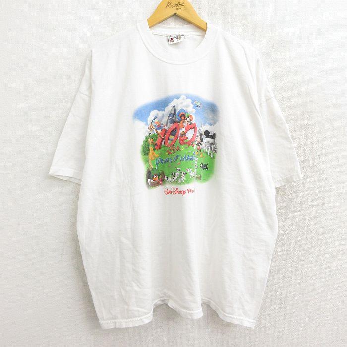 XL/古着 半袖 ビンテージ Tシャツ メンズ 00s ディズニー ミッキー