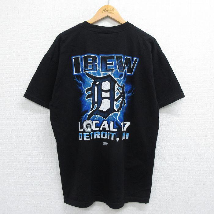 XL/古着 半袖 ビンテージ Tシャツ メンズ 00s LOCAL17 イナズマ 