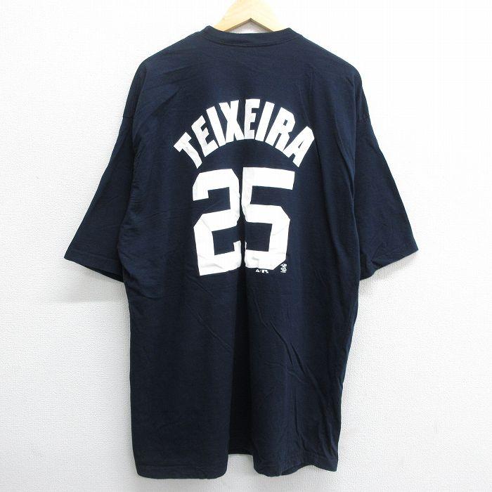 XL/古着 半袖 ビンテージ Tシャツ メンズ 00s MLB ニューヨーク  