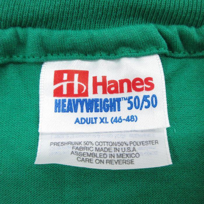 XL/古着 ヘインズ 半袖 ビンテージ Tシャツ メンズ 90s Tis Hersele 