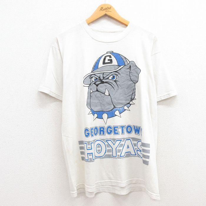 50%OFF】XL/古着 半袖 ビンテージ Tシャツ メンズ 00s ジョージタウン 