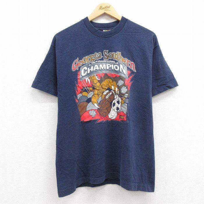 L/古着 フルーツオブザルーム 半袖 ビンテージ Tシャツ メンズ 90s 