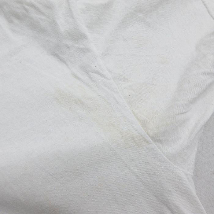 XL/古着 半袖 ビンテージ Tシャツ メンズ 00s ピーナッツ スヌーピー 刺繍 大きいサイズ コットン クルーネック 白 ホワイト 24mar22 中古｜furugiyarushout｜07