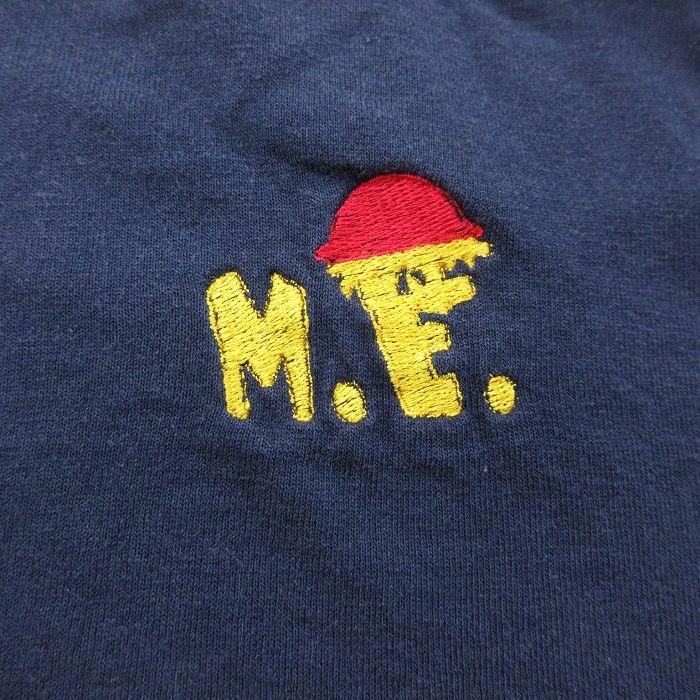 L/古着 ジャージーズ 半袖 ビンテージ Tシャツ メンズ 00s MR EXCAVATOR クルーネック 紺 ネイビー 24may07 中古｜furugiyarushout｜04