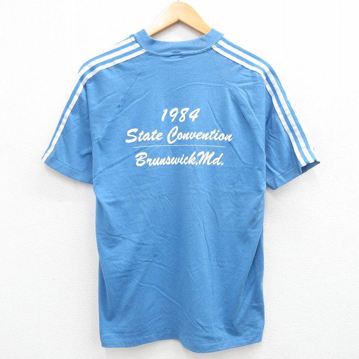 L/古着 半袖 ビンテージ Tシャツ メンズ 80s ワシ ブランスウィック 