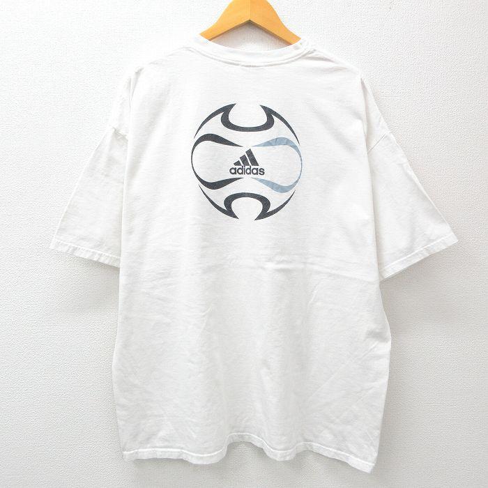 adidas（アディダス） XL/古着 半袖 ビンテージ Tシャツ メンズ 00s 