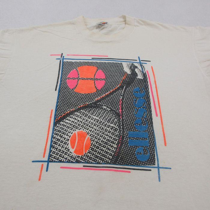 ellesse（エレッセ） XL/古着 半袖 ビンテージ Tシャツ メンズ 80s