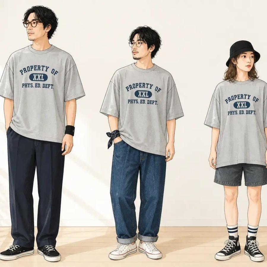 PHYS XL/古着 半袖 ビンテージ Tシャツ メンズ 00s 大きいサイズ