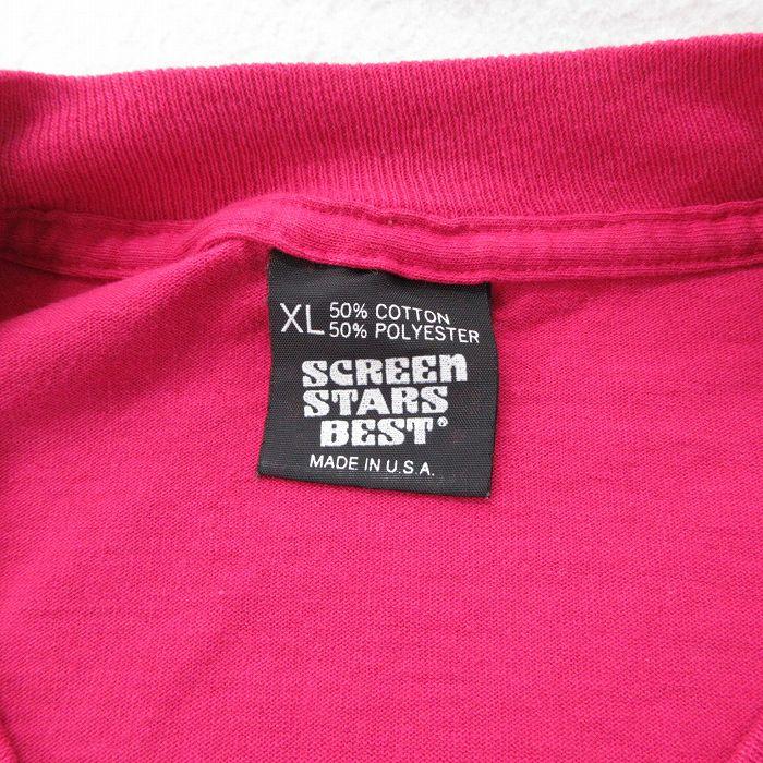 XL/古着 スクリーンスターズ 半袖 ビンテージ Tシャツ メンズ 80s 