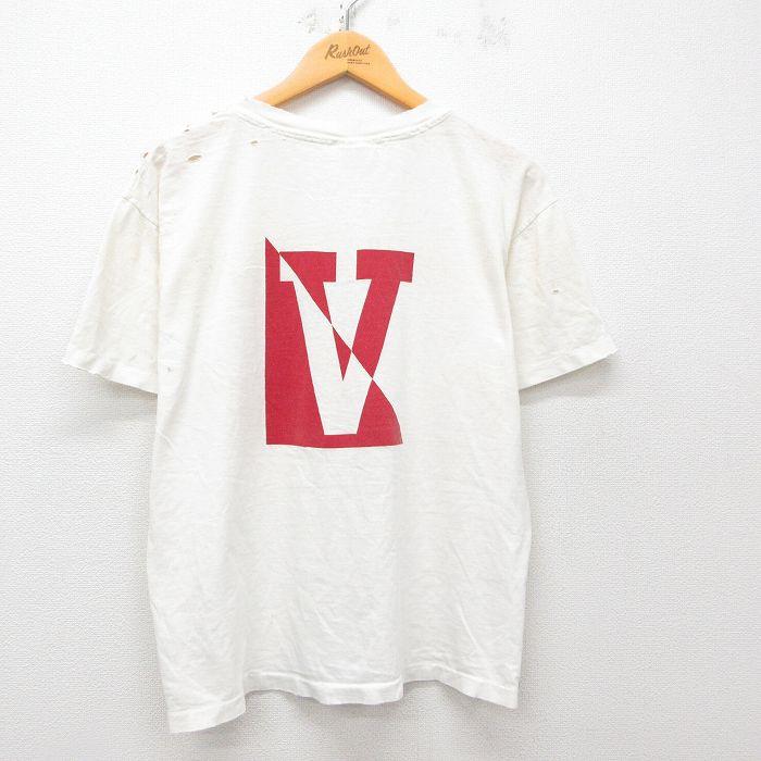 Hanes（ヘインズ） L/古着 半袖 ビンテージ Tシャツ メンズ 90s VALLEY 