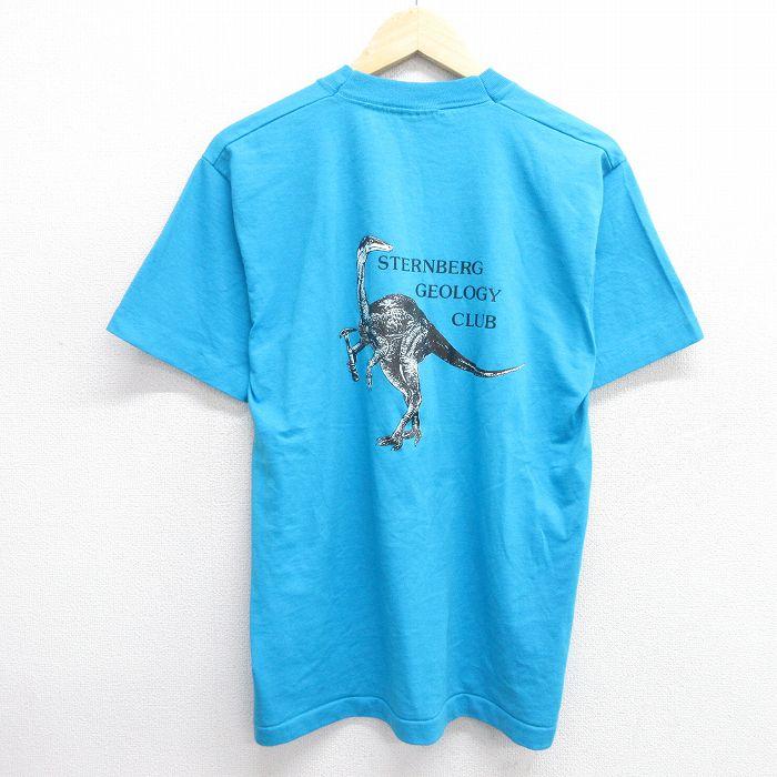 L/古着 スクリーンスターズ 半袖 ビンテージ Tシャツ メンズ 80s 恐竜
