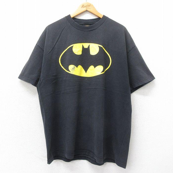 XL/古着 半袖 ビンテージ Tシャツ メンズ 00s DCコミックス バットマン