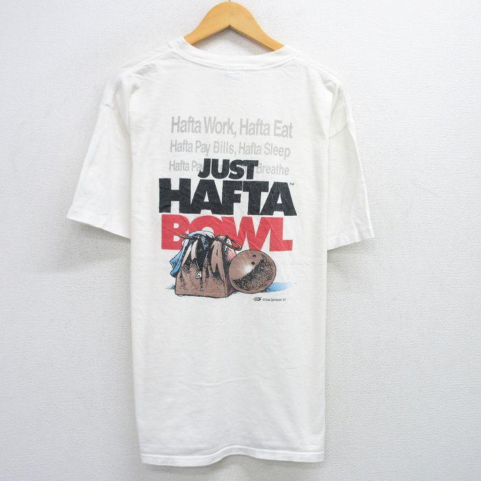 XL/古着 半袖 ビンテージ Tシャツ メンズ 90s ボウリング 大きいサイズ 