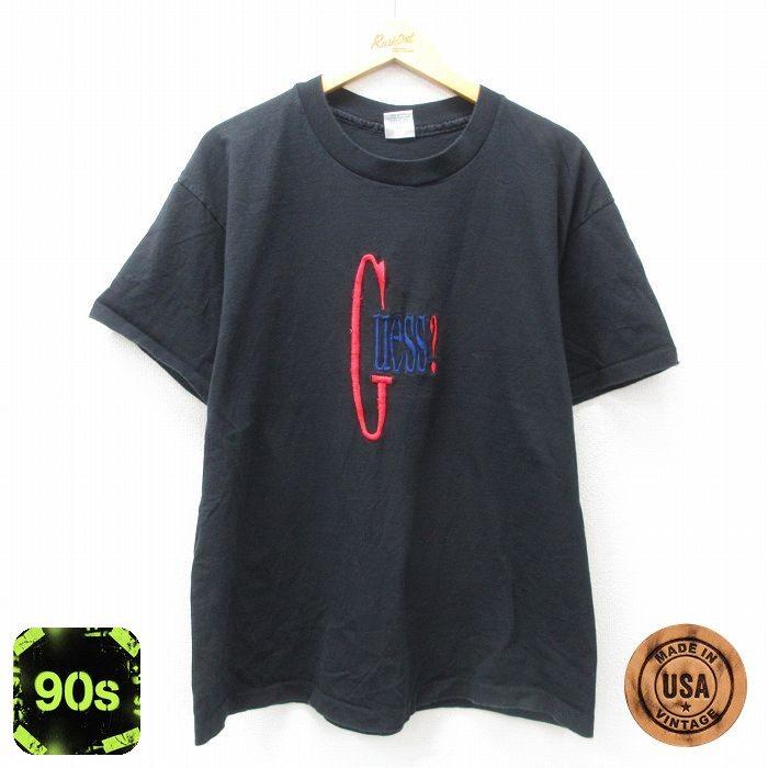 GUESS（ゲス） XL/古着 半袖 ビンテージ Tシャツ メンズ 90s