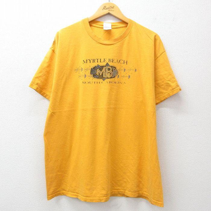20%OFF】XL/古着 半袖 ビンテージ Tシャツ メンズ 00s マートルビーチ 