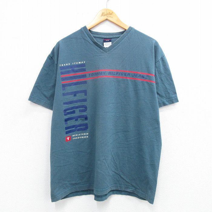 TOMMY HILFIGER XL/古着 トミーヒルフィガー トミージーンズ