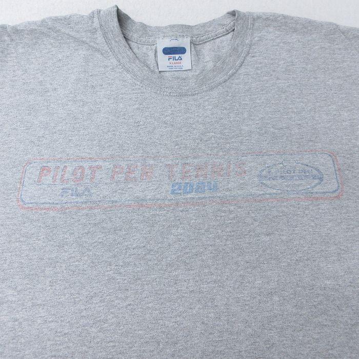 FILA（フィラ） 【50%OFF】XL/古着 半袖 ビンテージ Tシャツ メンズ 