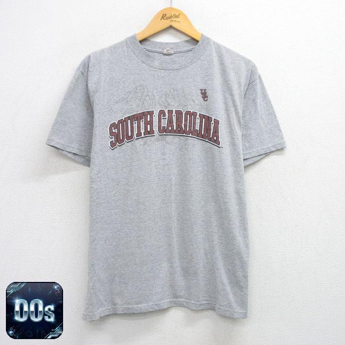 SOUTH XL/古着 半袖 ビンテージ Tシャツ メンズ 00s SOUTH CAROLINA