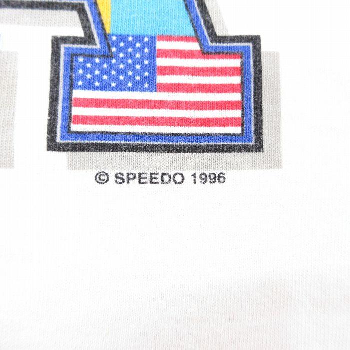 speedo（スピード） L/古着 半袖 ビンテージ Tシャツ メンズ 90s USA